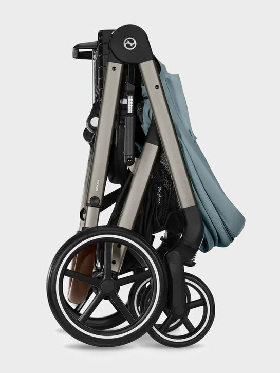 Коляска Balios S Lux TPE Stormy Blue с дождевиком CYBEX | Фото 6