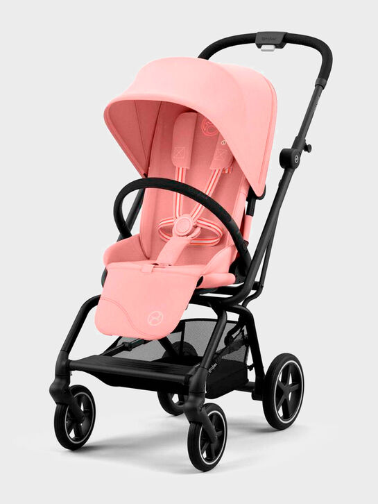 Коляска Eezy S Twist+2 BLK Candy Pink с бампером CYBEX | Фото 1