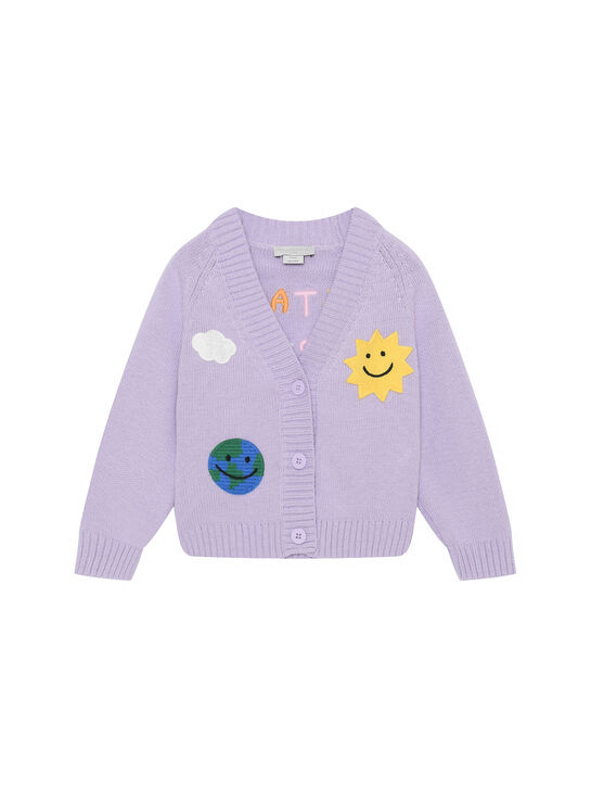 Кардиган с яркой вышивкой Stella McCartney | Фото 1