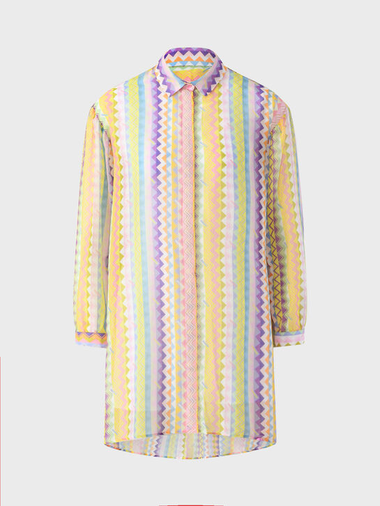 Туника с узором &quot;зигзаги&quot; Missoni | Фото 1