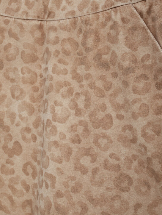 Юбка мини леопардовая Chloe | Фото 4