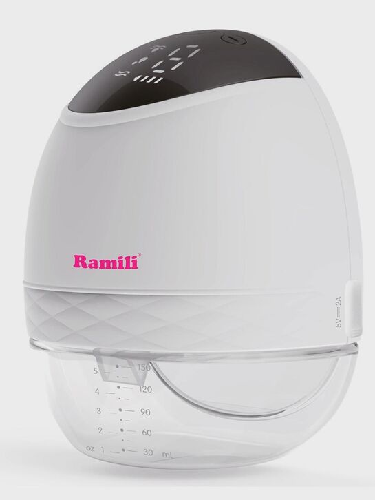 Бионический электронный молокоотсос 2в1 под бюстгальтер SE500 Ramili | Фото 3