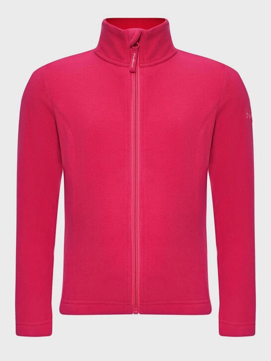 Базовая кофта на молнии, малиновая PinBina | Фото 1