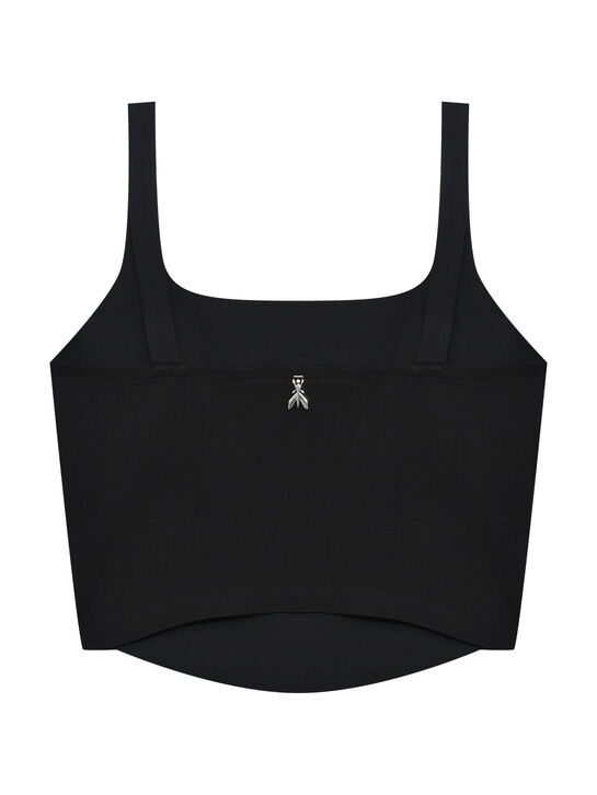 Топ корсетный, черный Patrizia Pepe | Фото 2