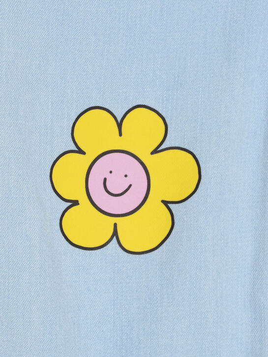 Джинсы с цветочным принтом Stella McCartney | Фото 3