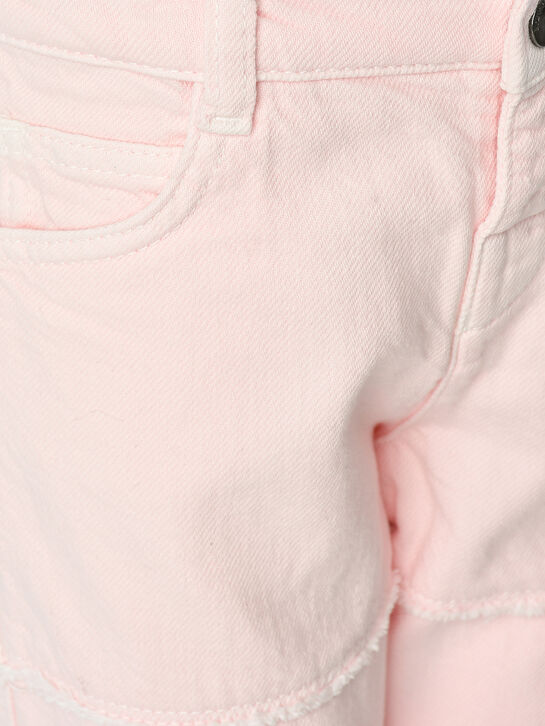 Джинсы с отстрочками на штанинах Emporio Armani | Фото 3