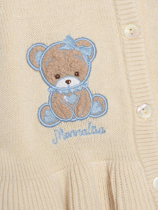 Кардиган с вышивкой Monnalisa | Фото 3