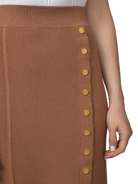 Юбка с декоративными пуговицами Elisabetta Franchi | Фото 5