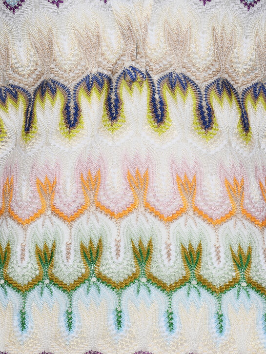 Блузон с орнаментом и V-образным вырезом Missoni | Фото 3