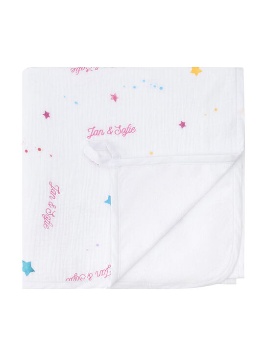Непромокаемая пеленка 120x60 см, принт звезды Jan&Sofie | Фото 1