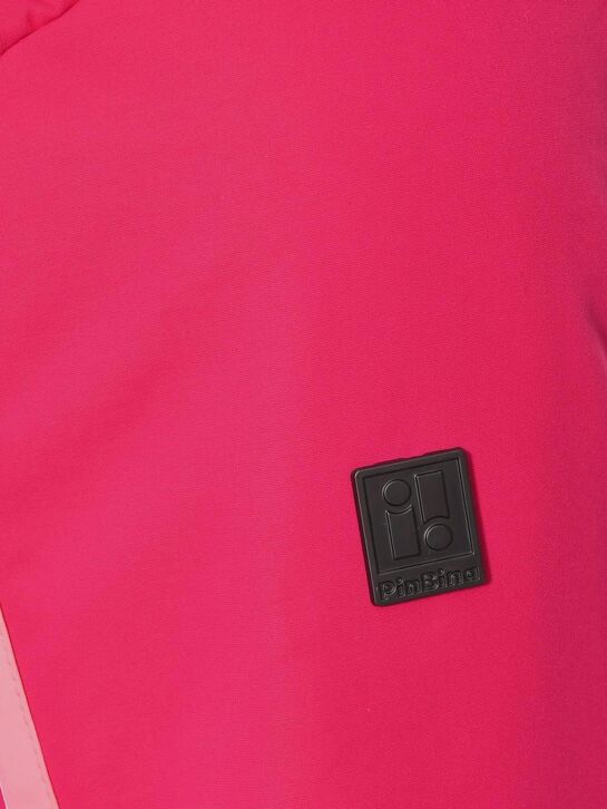 Комбинезон с эко-мехом, малиновый PinBina | Фото 4