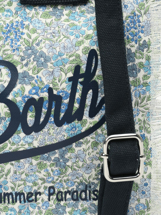 Сумка с бахромой и логотипом Saint Barth | Фото 4