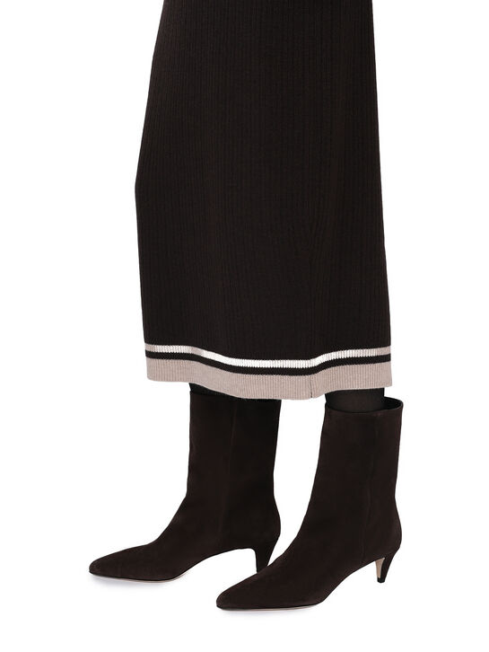 Ботинки замшевые By Far | Фото 2