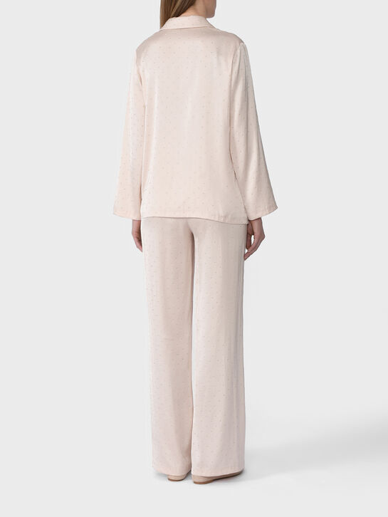 Комплект: жакет+брюки с мелкими стразами Flashin | Фото 4