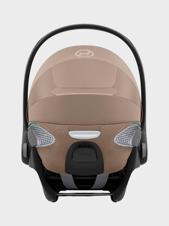 Коляска 3 в 1 Priam IV Rosegold, Cozy Beige со спальным блоком Lux Carry Cot, креслом Cloud T и базой Isofix CYBEX | Фото 15