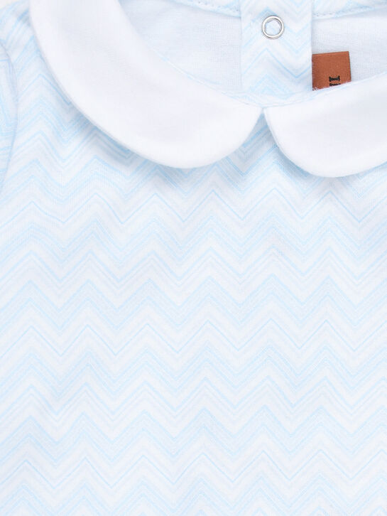 Комплект: комбинезон, шапка и слюнявчик Missoni | Фото 10