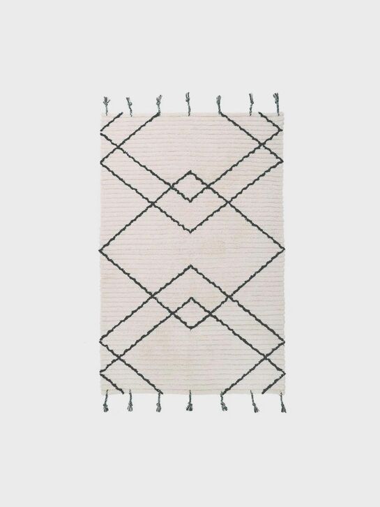 Коврик Nattiot Ковер VIKTOR BLACK M 135х190  | Фото 1