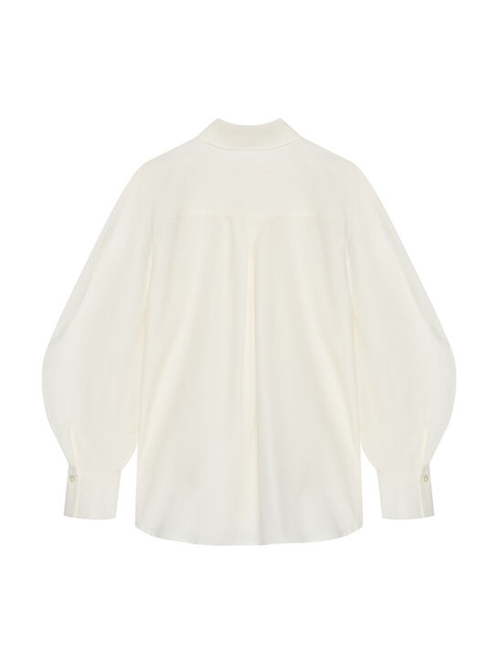 Рубашка с лого на манжетах Elisabetta Franchi | Фото 4