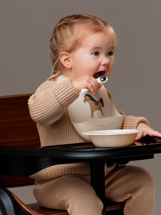 Стул для кормления CHARLEY (dark wood) Happy Baby | Фото 10