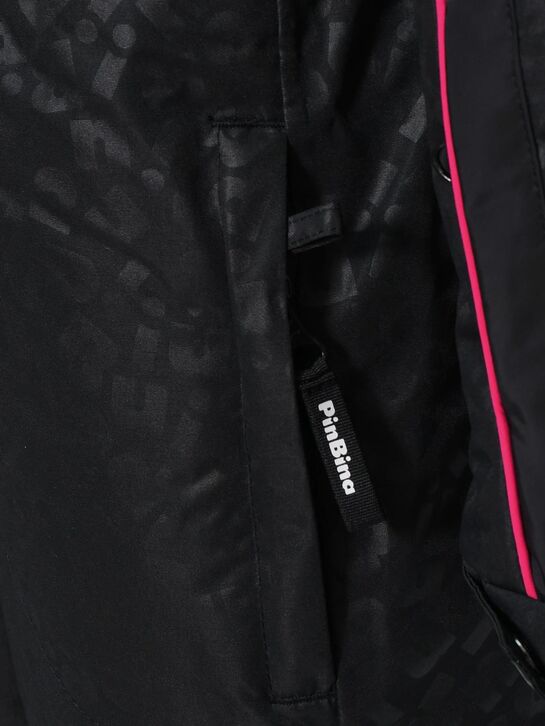 Комбинезон с эко-мехом, черный PinBina | Фото 3