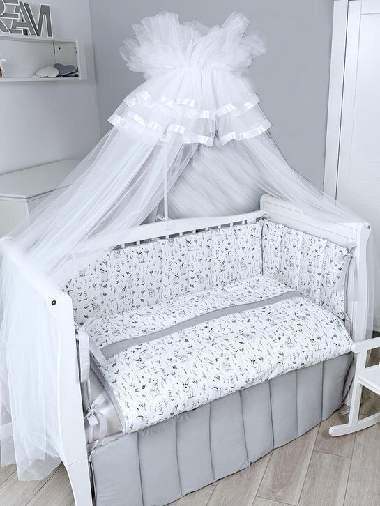 Комплект постельного белья Lepre Rabbits, 6 предметов  | Фото 1