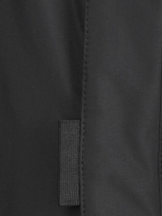 Черная удлиненная куртка с очками на капюшоне AI RIDERS ON THE STORM | Фото 5