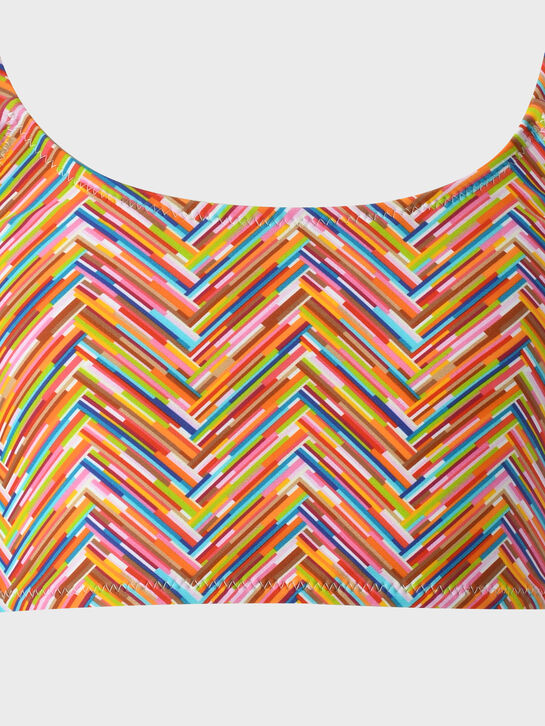 Купальник с принтом &quot;зигзаги&quot; Missoni | Фото 3