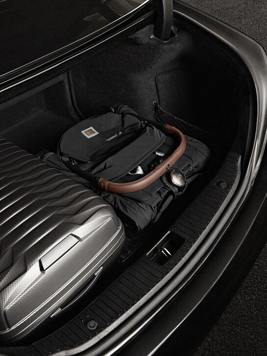 Коляска Coya Rosegold Peach Pink с дождевиком и бампером CYBEX | Фото 10