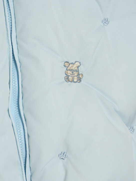 Конверт с отделкой мехом лисы Manudieci | Фото 3