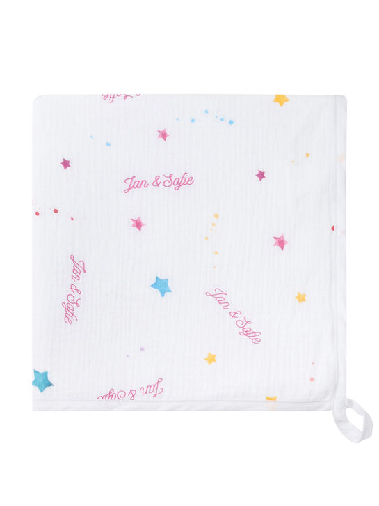 Непромокаемая пеленка 120x60 см, принт звезды Jan&Sofie | Фото 2
