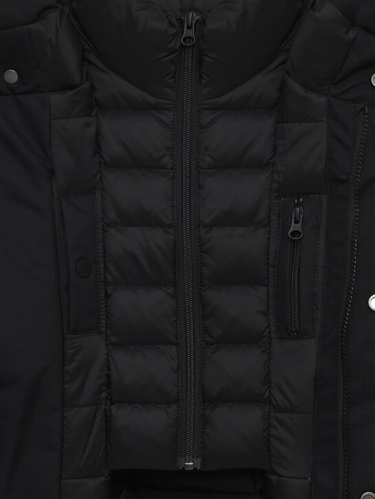 Куртка с капюшоном, черная Bomboogie | Фото 5