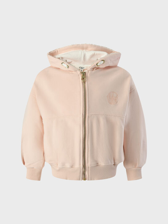 Спортивная куртка с вышитым лого в тон Chloe | Фото 1