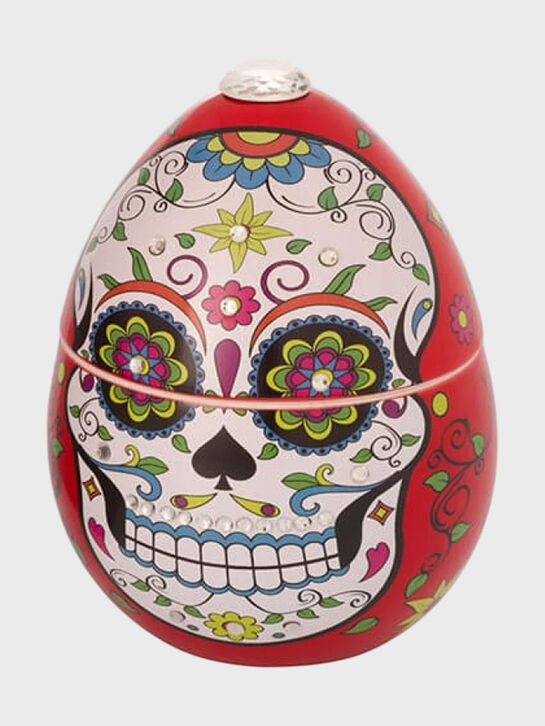 Свеча Skull ceramic Red skull 220г Ladenac Milano | Фото 1