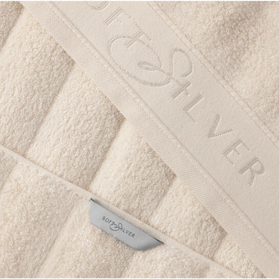 Полотенце махровое антибактериальное для тела 70х140 см Soft wave Soft Silver | Фото 3