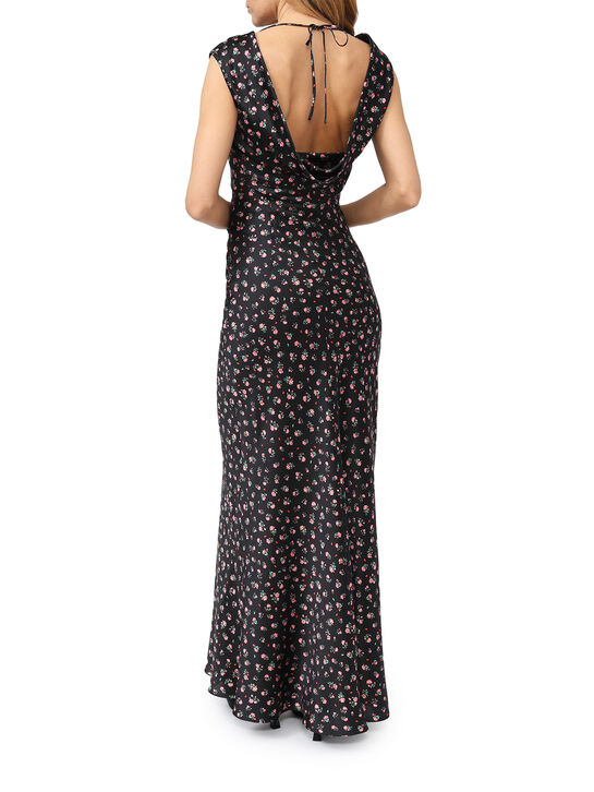 Платье макси с цветочным принтом Roses & Lace | Фото 4