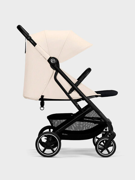 Коляска Beezy Canvas White с дождeвиком и бампером CYBEX | Фото 4