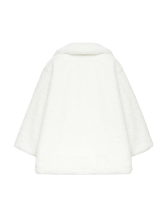 Шуба из эко-меха, белая Dan Maralex | Фото 2