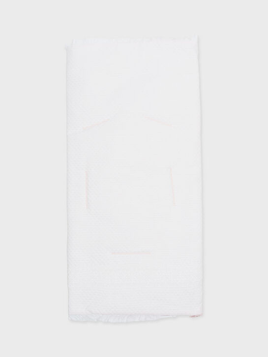 Конверт из фактурной ткани с кружевной лентой Paz Rodriguez | Фото 3