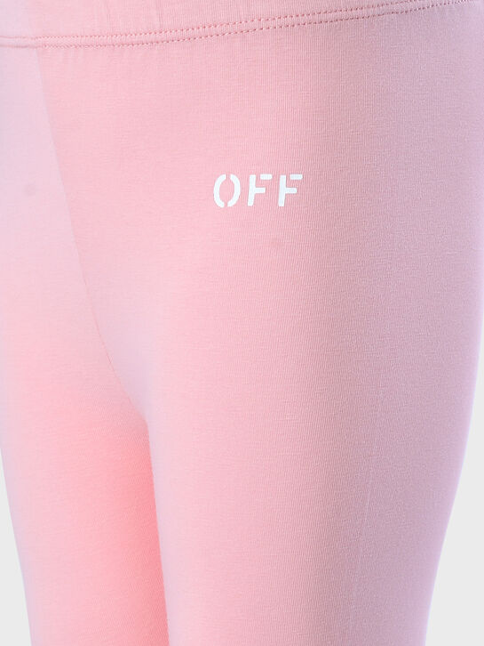 Леггинсы с лого Off-White | Фото 3