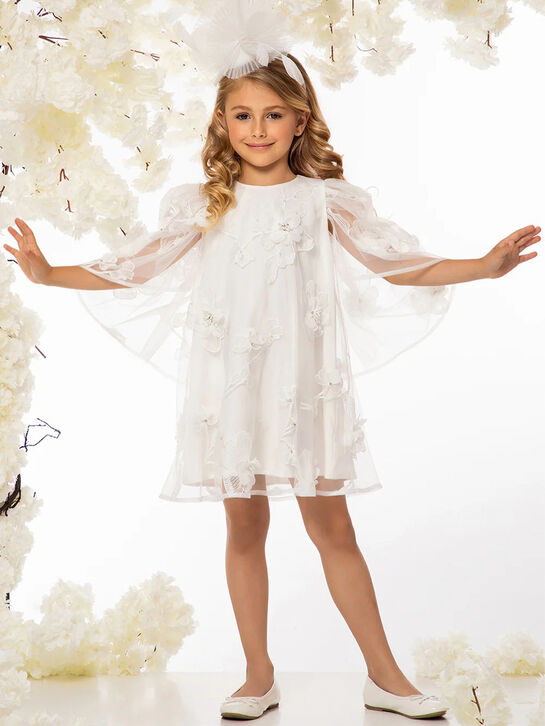 Платье с цветочной вышивкой Eirene | Фото 2