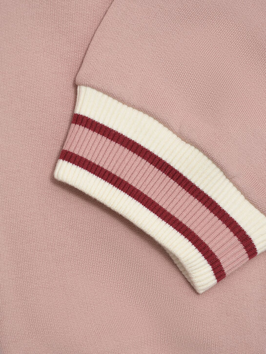 Спортивные брюки с отделкой в полоску, розовые Dolce&Gabbana | Фото 3