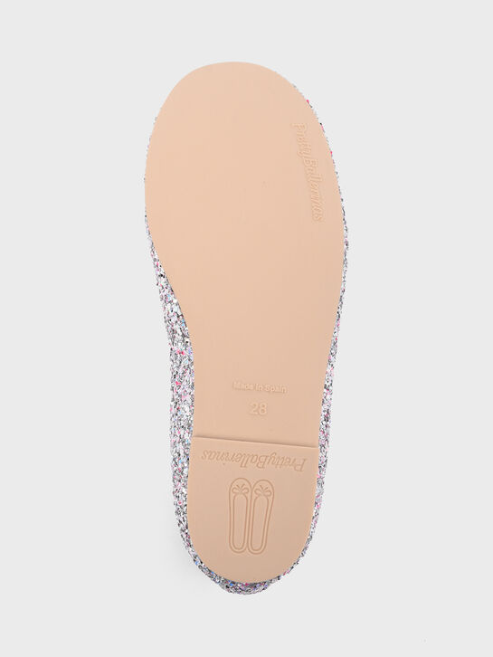 Туфли с блестками, розовые Pretty Ballerinas | Фото 5