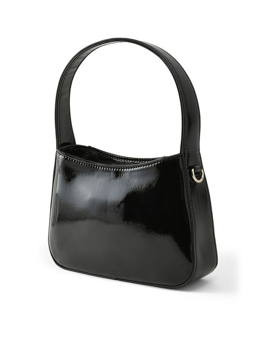 Сумка с лого в тон, черная TWINSET | Фото 3