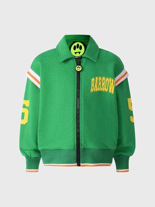 Спортивная куртка с лого, зеленая Barrow | Фото 1