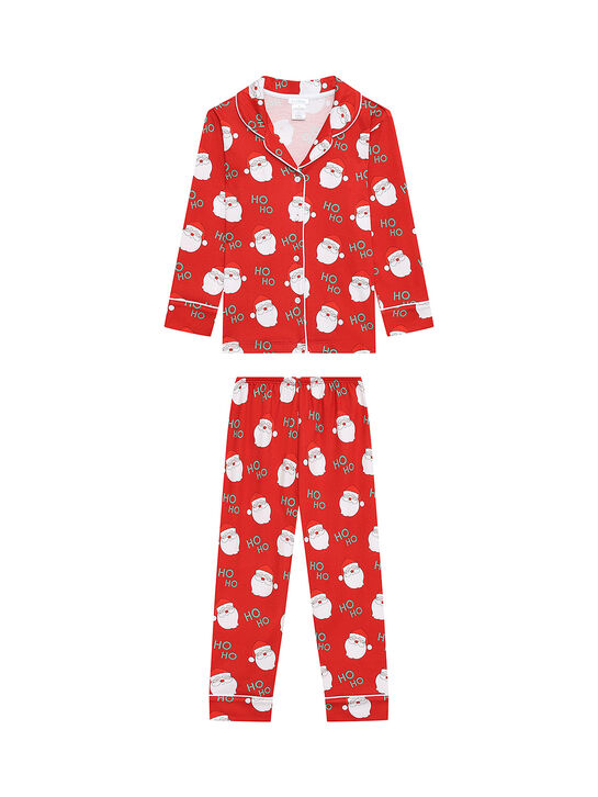 Пижама, принт Санта Lyda Baby | Фото 1