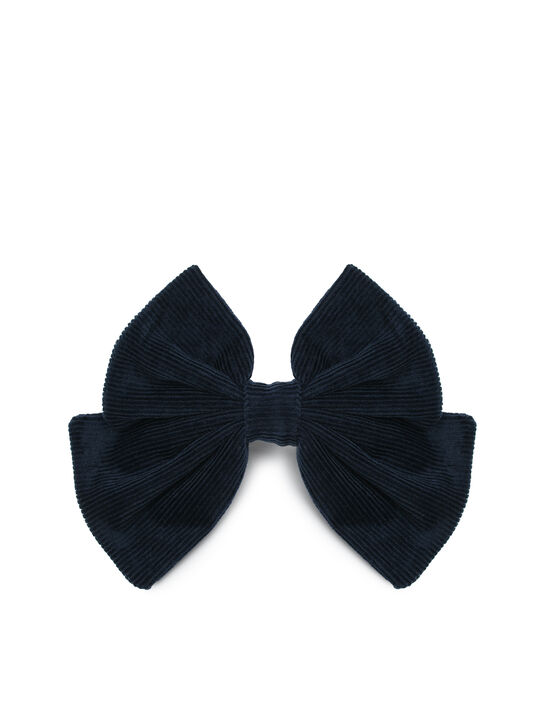 Заколка вельветовый бант Eirene | Фото 1