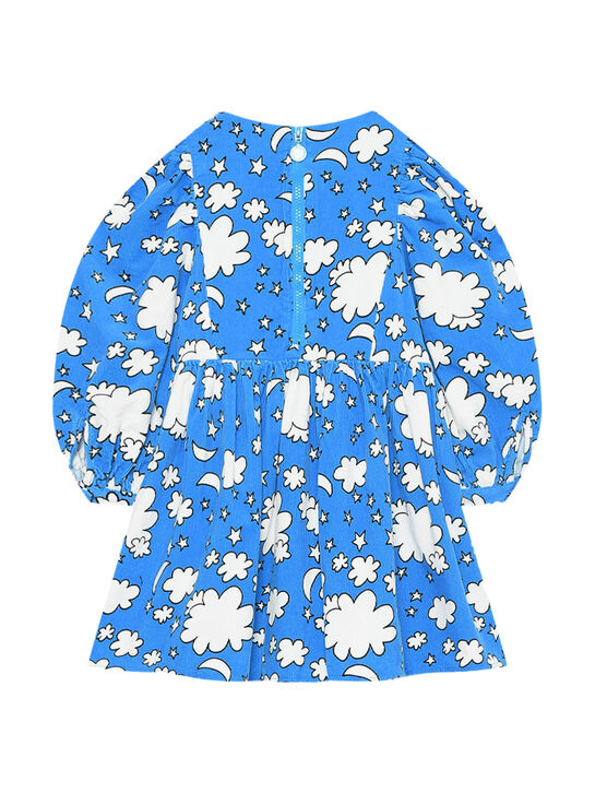 Платье с принтом &quot;облака&quot; Stella McCartney | Фото 2