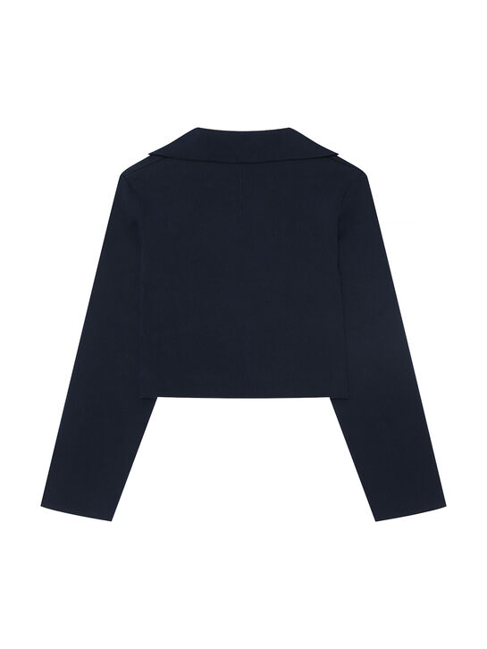 Пиджак укороченный, синий KengLabel | Фото 2