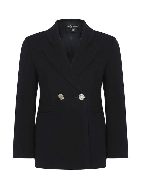 Пиджак двубортный, синий Dan Maralex | Фото 1