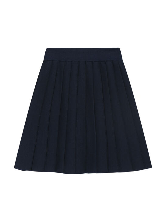 Юбка в складку с контрастной полоской KengLabel | Фото 2